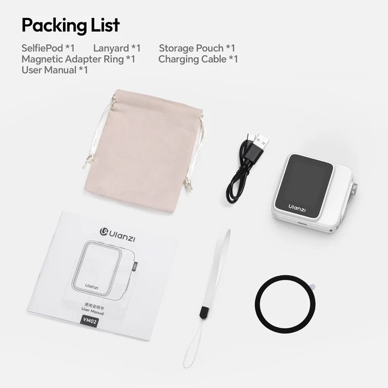 Ulanzi Monitor - VM02 Wireless Magnetic Selfie Monitor