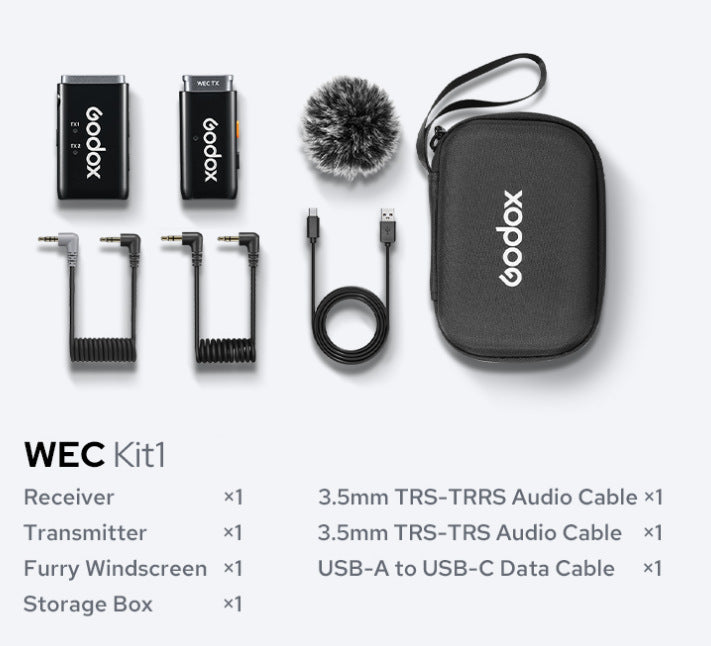 Godox Mikrofon WEC KIT1 (odašiljač/prijemnik set)