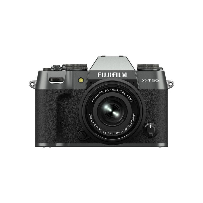 Fujifilm X-T50 Charcoal Silver kit s XC 15-45mm f/3.5-5.6 OIS PZ