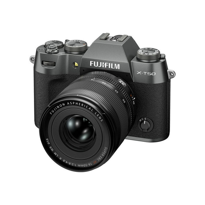 Fujifilm X-T50 Charcoal Silver kit s XF 16-50mm f/2.8-4.8 R LM WR