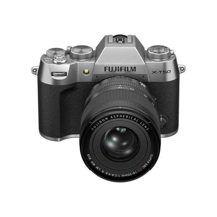 Fujifilm X-T50 Silver kit s XF 16-50mm f/2.8-4.8 R LM WR