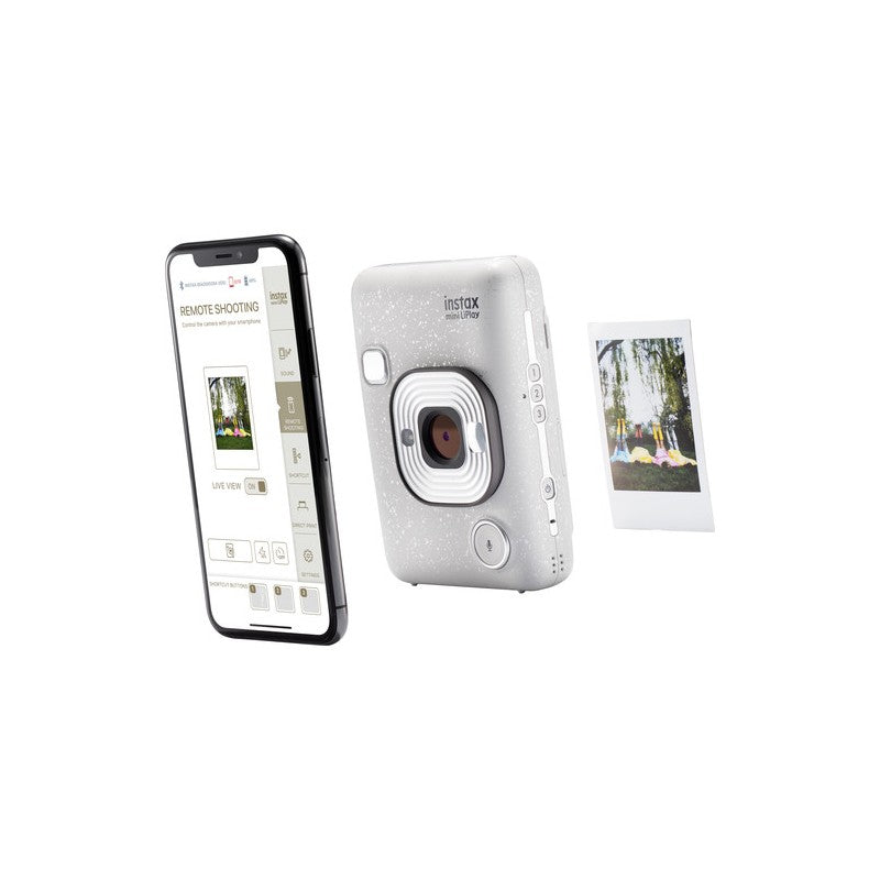 Fujifilm Instax Mini LiPlay Hybrid printer/fotoaparat (STONE WHITE)