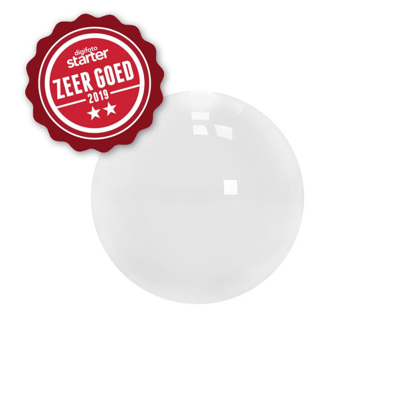 Staklena foto kugla  90mm (lensball) + Caruba Deluxe torbica
