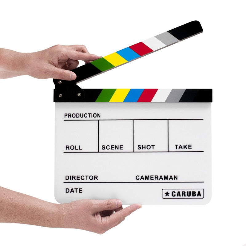 Caruba Filmska klapa - bijela/kolor - 30x24,5cm (whiteboard)