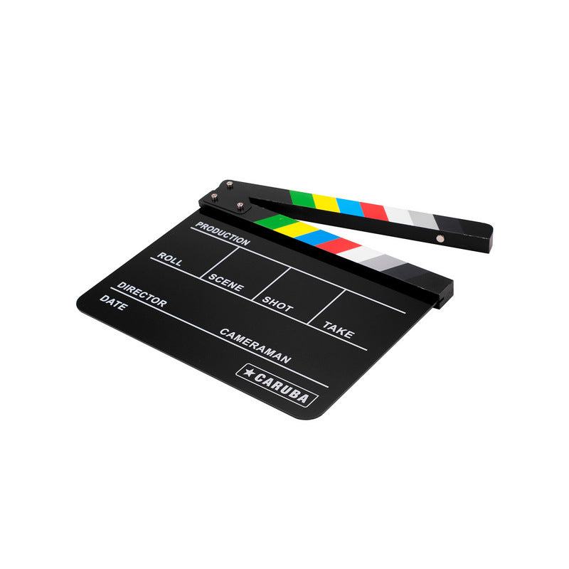 Caruba Filmska klapa PRO - Crna/kolor - 30x24,5cm (kreda)