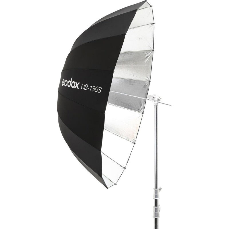 Godox kišobran parabolični UB-130S (srebrni) refleksni 130cm