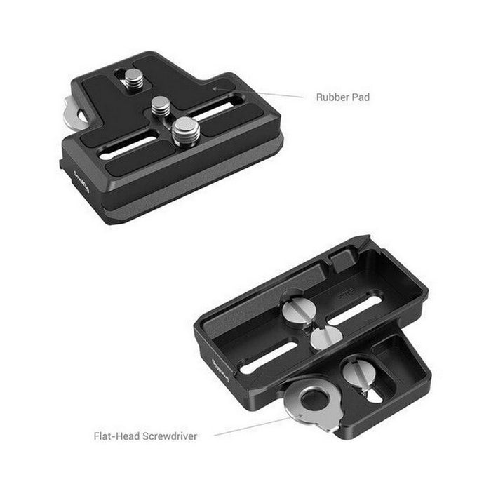 SmallRig Extended Arca-Type Quick Release Plate for DJI RS 2/RSC 2 Gimbal 3162