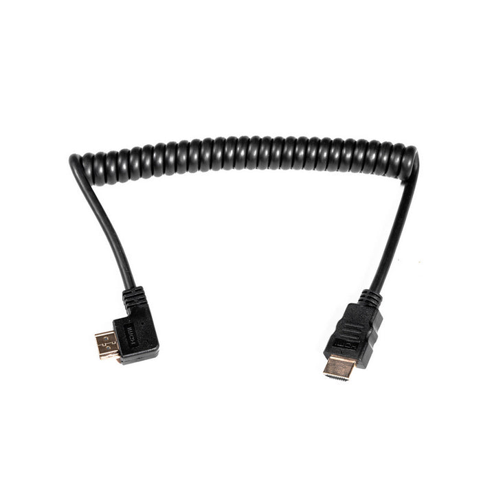 Caruba CHC-1 HDMI-HDMI sprialni kabel (kutni) 45cm
