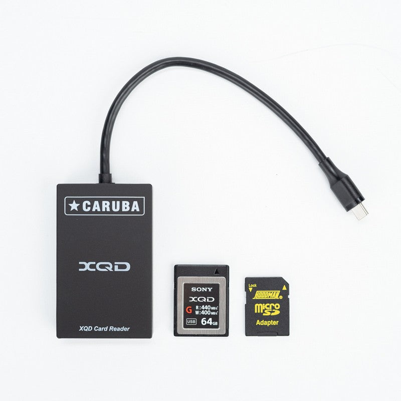 CARUBA Čitač kartice 2 in1 XQD + SD USB-C