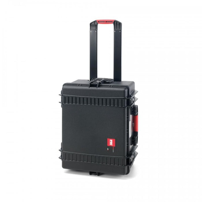 HPRC 2600W Plastični kofer s kotačima (ispuna-spužva) crni