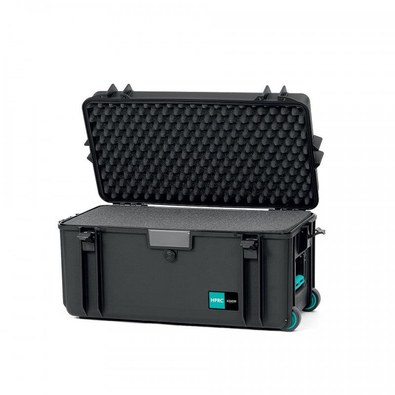 HPRC 4300W Plastični kofer sa kotačima (ispuna-spužva) Blue Bassano