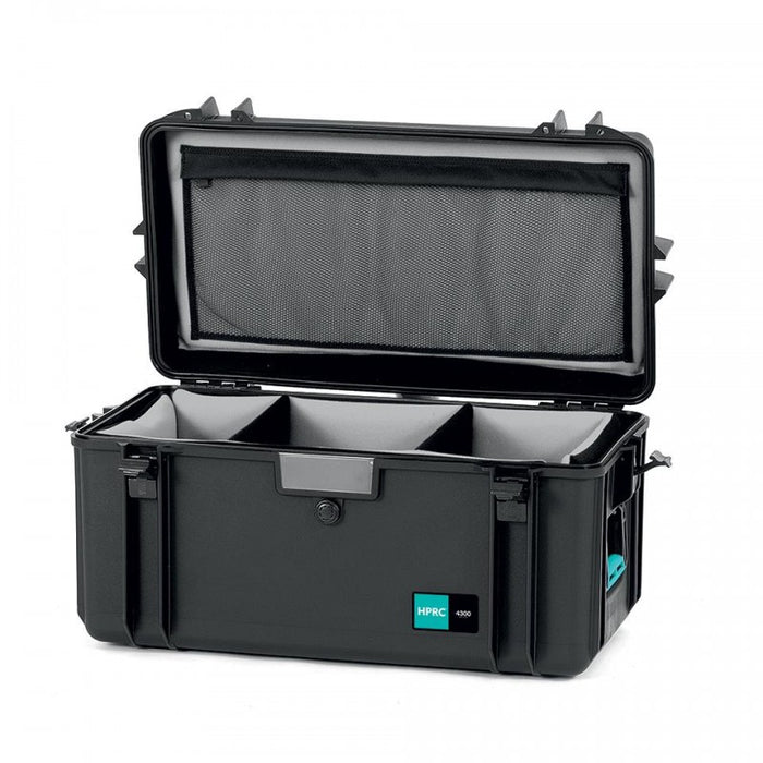 HPRC 4300 Plastični kofer (ispuna-mekani umetak sa pregradama) Blue Bassano