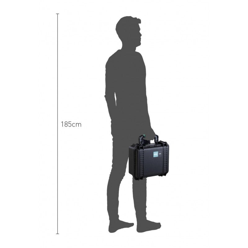 HPRC 2300 Plastični kofer (ispuna-torba) Blue Bassano