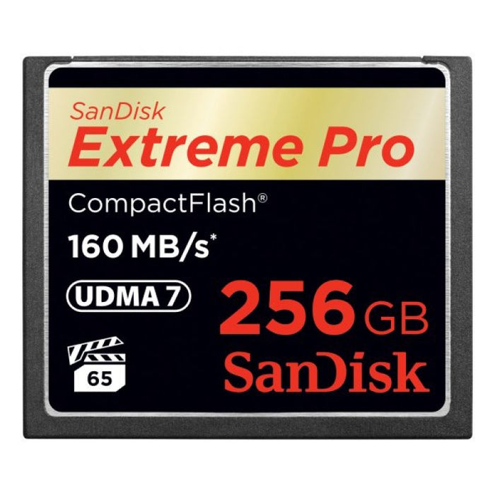 SanDisk memorijska kartica Extreme Pro CF  256GB 160MB/s, VPG 65, UDMA 7