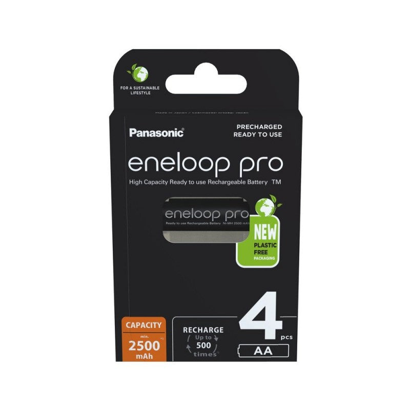 Panasonic ENELOOP PRO baterije (2500mAh) AA/4 kom