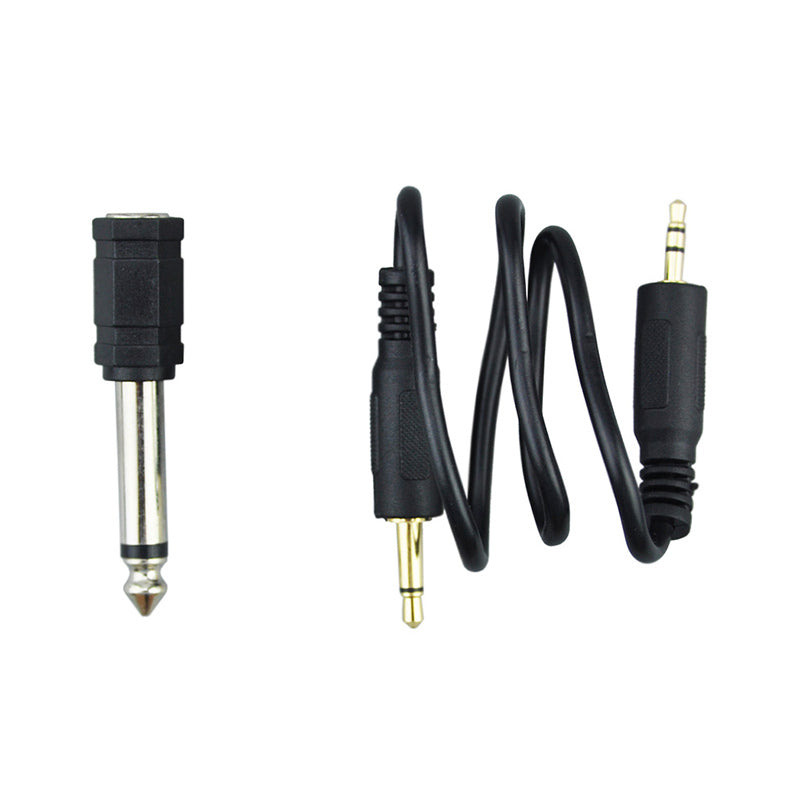 JJC Synhro kabl 6cm PC-3,5mm /+6,35mm adapter