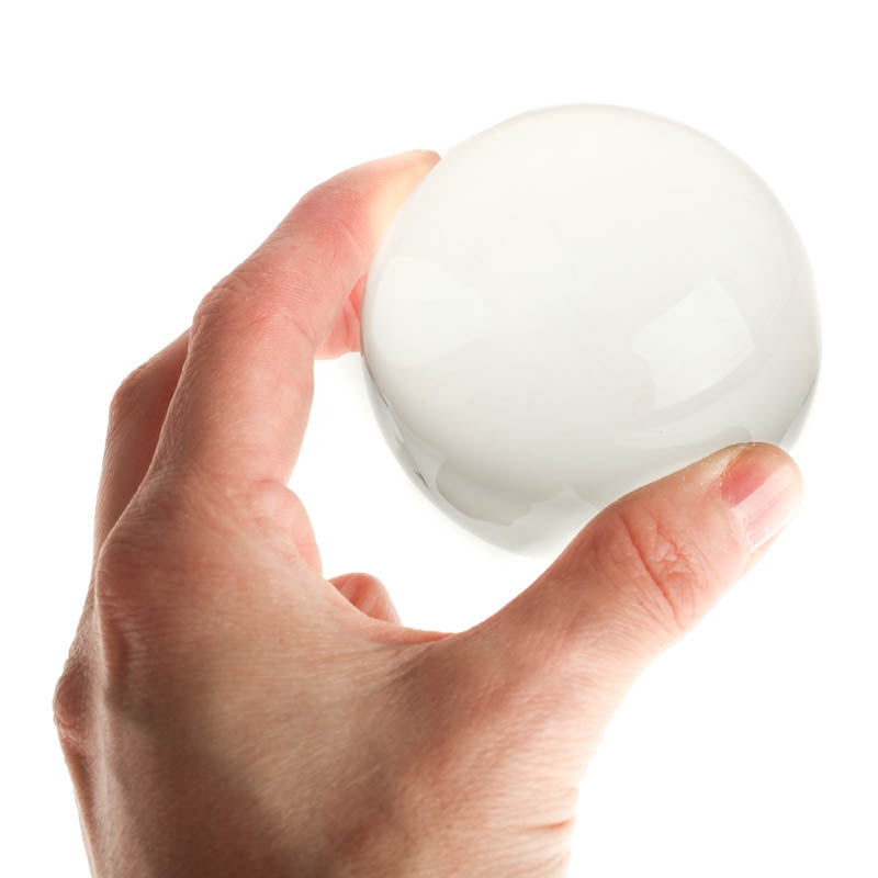 Staklena foto kugla 100mm (lensball) + Caruba Deluxe torbica