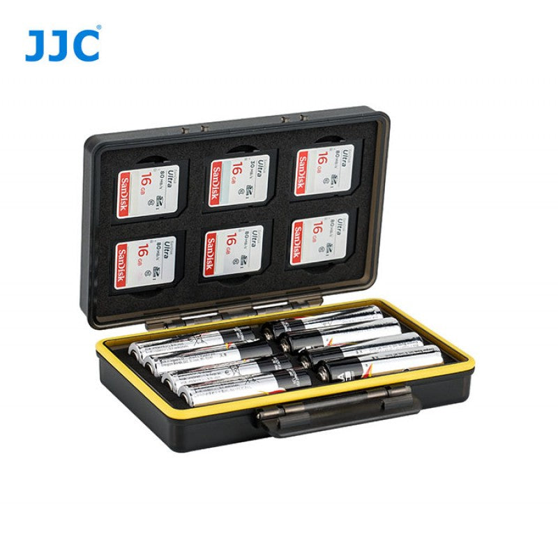 JJC Kutijica za baterije i kartice BC-3SD8AA (6SD + 8AA)