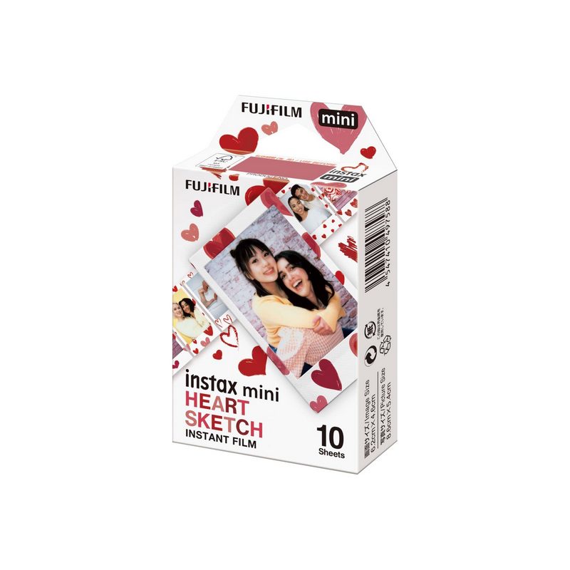 FujiFilm Instax MINI film 1x 10 snimaka (HEART SKETCH)