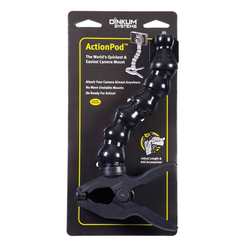 DINKUM ActionPod® Flexibilna ruka 17,8cm sa kvačicom