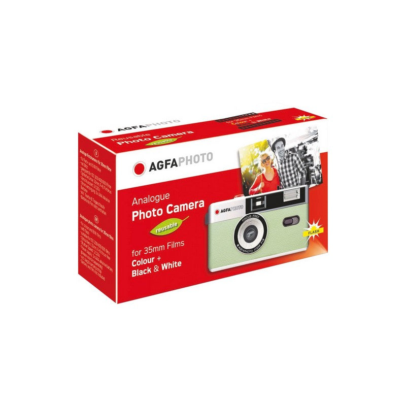 Agfaphoto Reusable Camera 35mm sa bljeskalicom (GREEN)