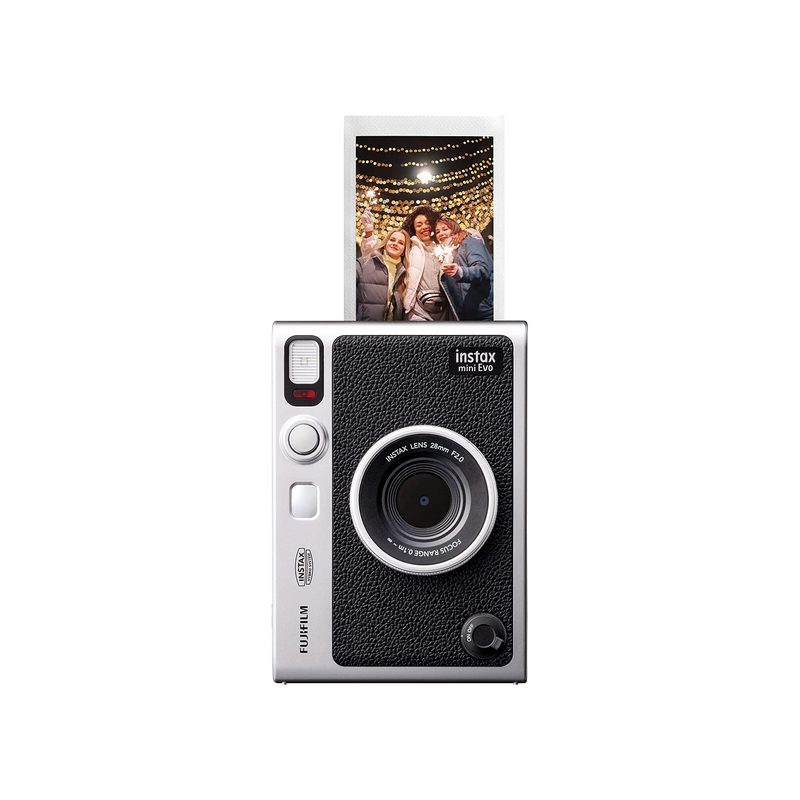 Fujifilm Instax mini EVO BLACK, HYBRID instant fotoaparat USB-C