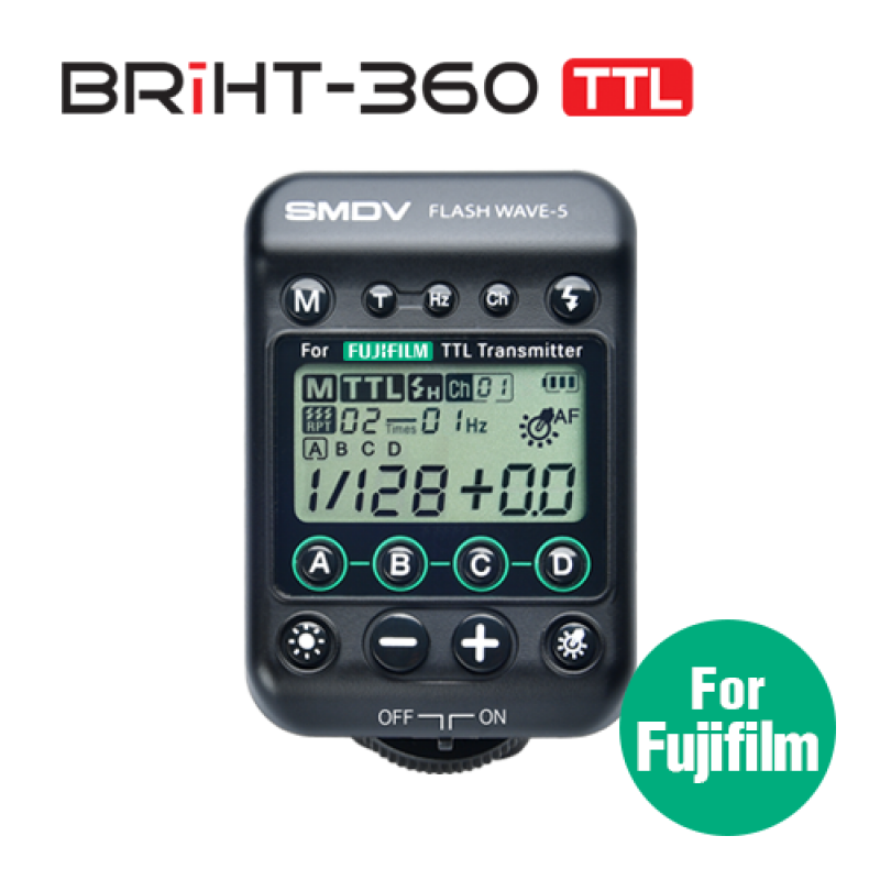 SMDV FlashWave-5TX TTL radio okidač / Fuji