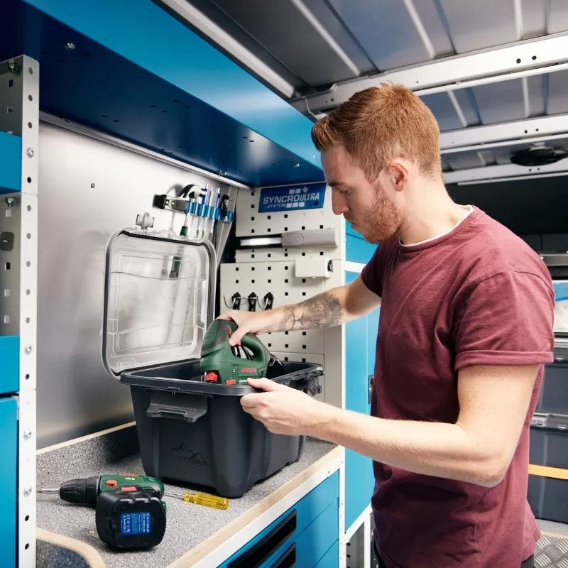 Alstora 19L kutija za pohranu - Stone Grey (siva)