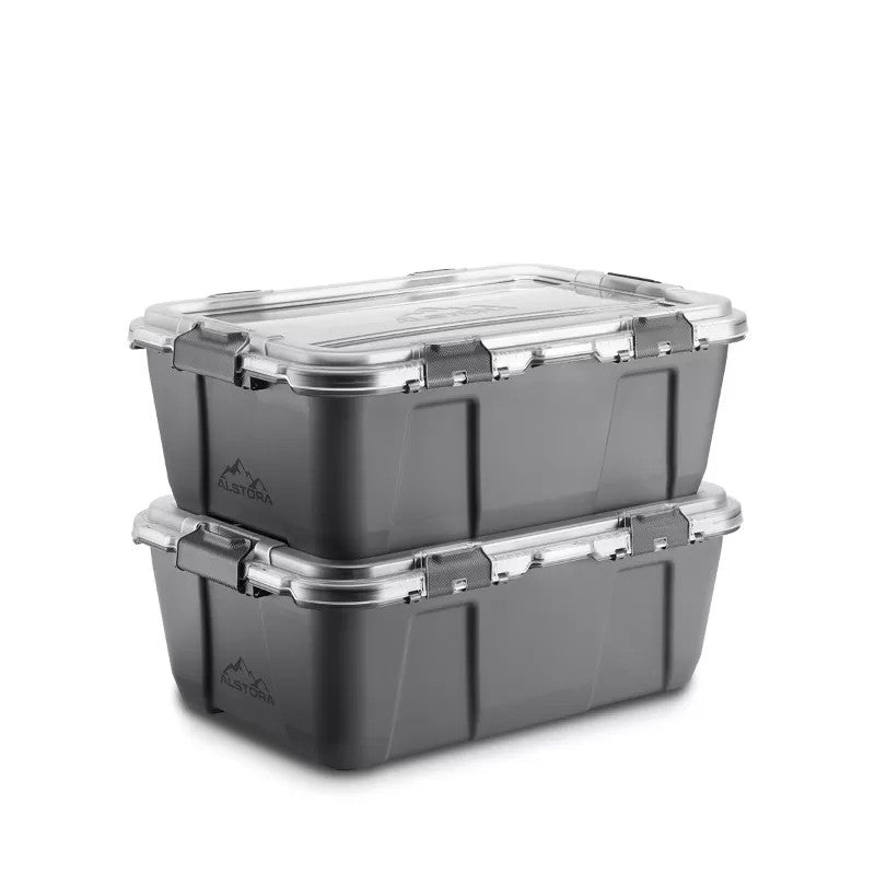Alstora 46L kutija za pohranu - Stone Grey (siva)