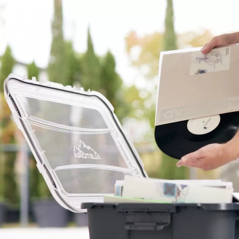 Alstora 46L kutija za pohranu - Stone Grey (siva)