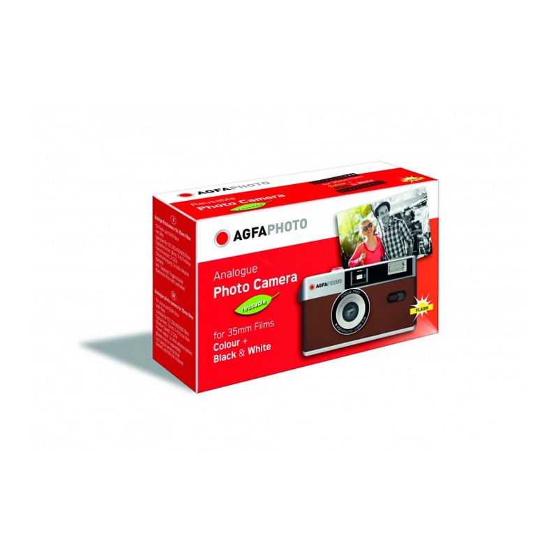 Agfaphoto Reusable Camera 35mm sa bljeskalicom (BROWN)