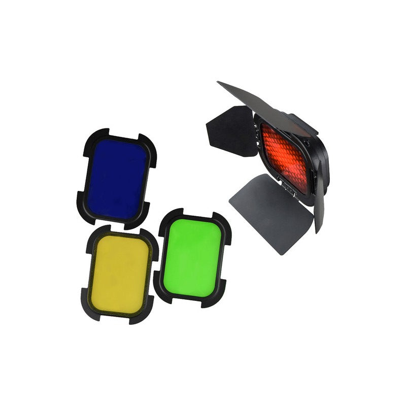 Godox Pribor Klapne BD-07 Klapne, grid i set filtera za AD-200