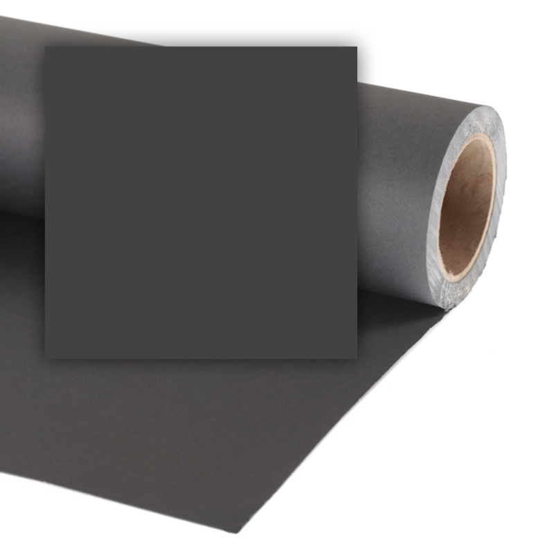 Colorama Pozadina 2,72x11m BLACK (168) (crna)