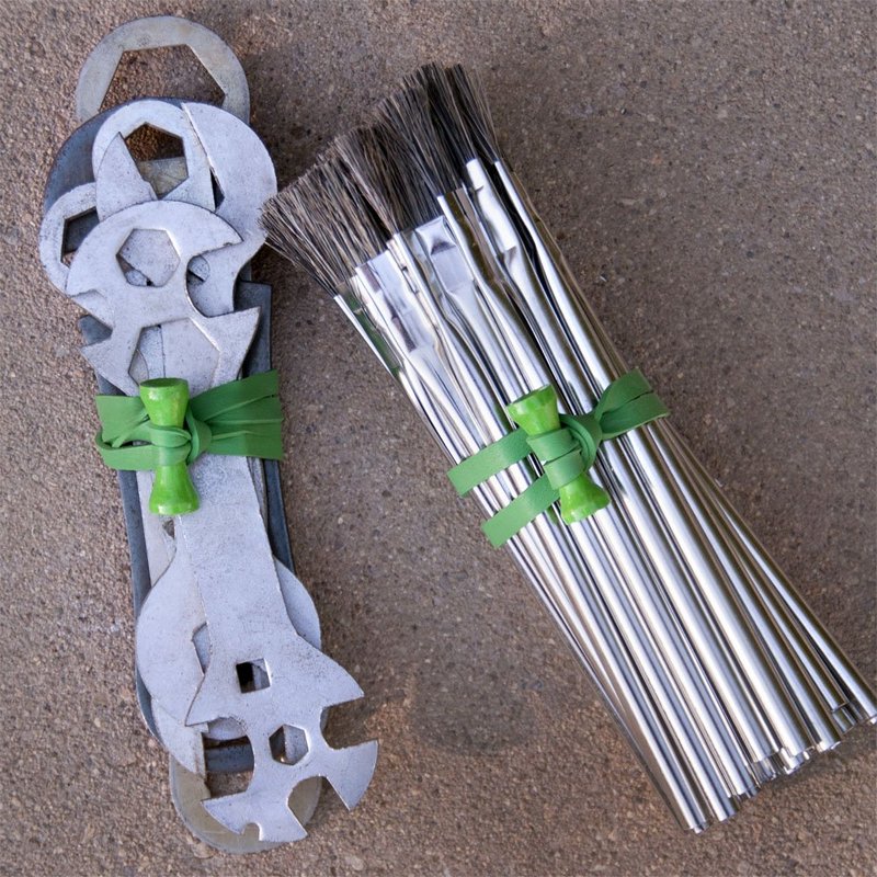 BongoTies wrap, gumice za vezanje kablova pak 1/10 (Zelene)