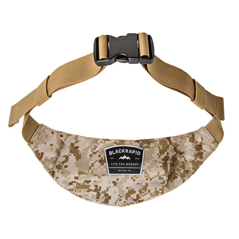 BLACKRAPID: Waist Pack sa 2 džepa+2 zipera - Digital Desert Camo
