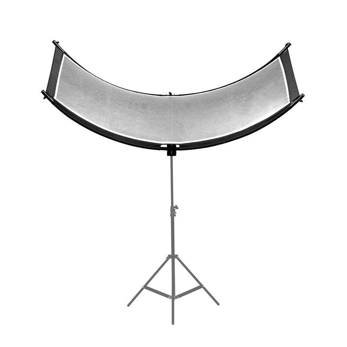 Caruba Curved face reflector Pro - (srebrna ploha) - EYELIGHTER