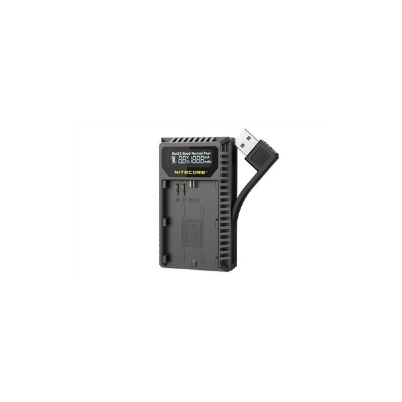 Nitecore Punjač USB UCN3 Dvostrani putni (Canon LP-E6)