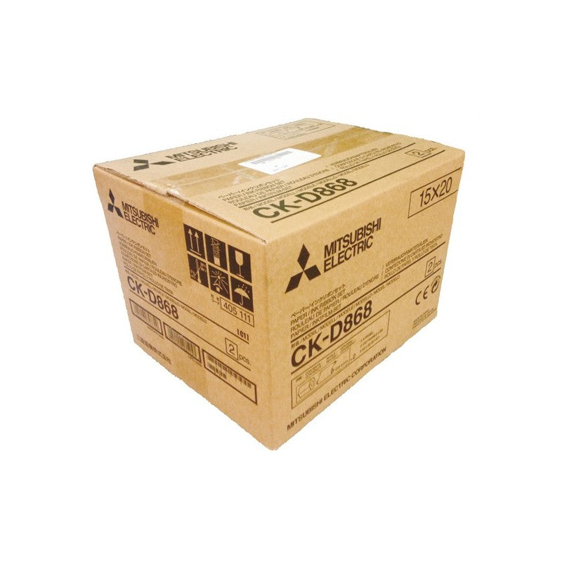 Mitsubishi CK-D868 / set 2 role papira i 2 toner trake