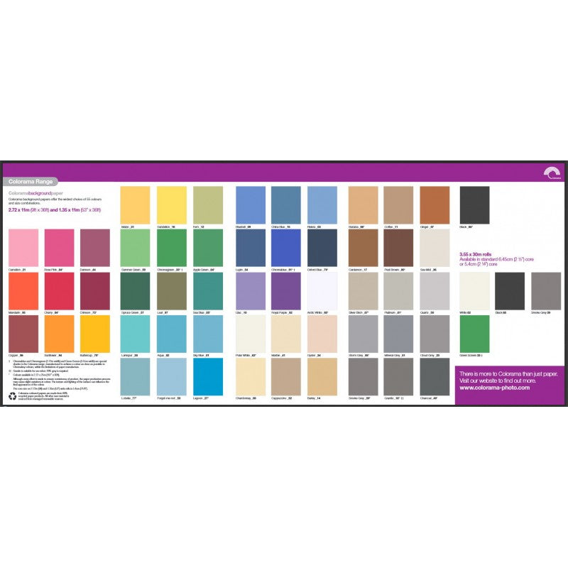 Colorama Pozadina 2,72x11m FORGET ME NOT (153)