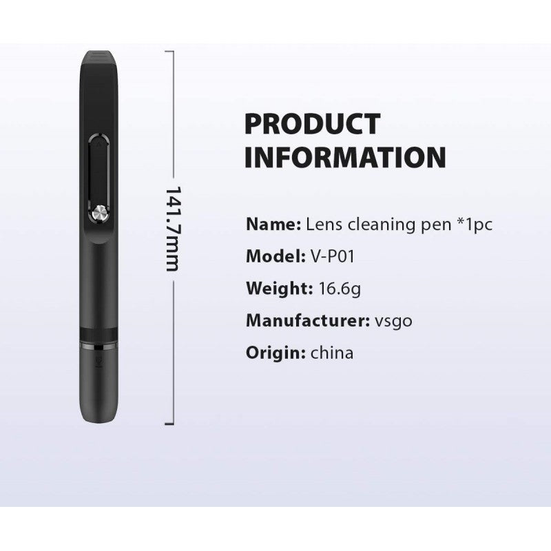 VSGO LENSPEN (V-P01E) Lens Cleaning Pen olovka s grafitom za čišćenje objektiva i optike