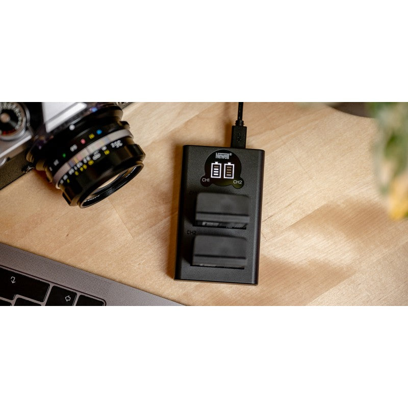 Newell Punjač Dual DL-USB-C za Nikon EN-EL25