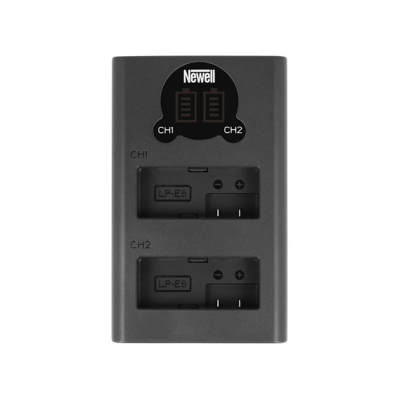 Newell Punjač Dual DL-USB-C za Canon LP-E8