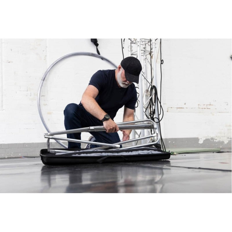 Manfrotto EzyFrame Vintage pozadina 2x2.3m Sage / s okvirom