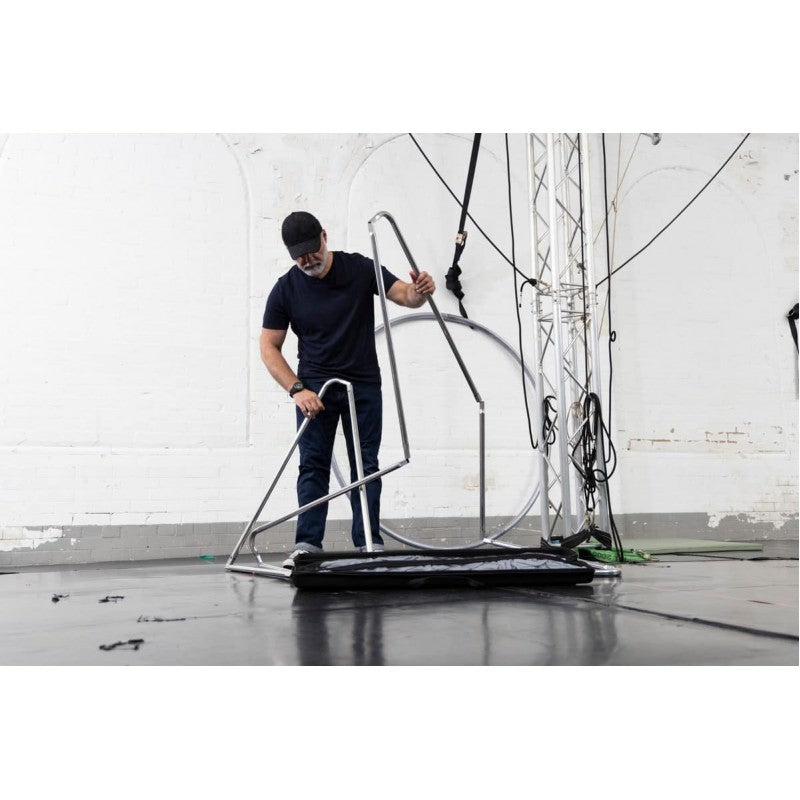 Manfrotto EzyFrame Vintage pozadina 2x2.3m Ink / s okvirom