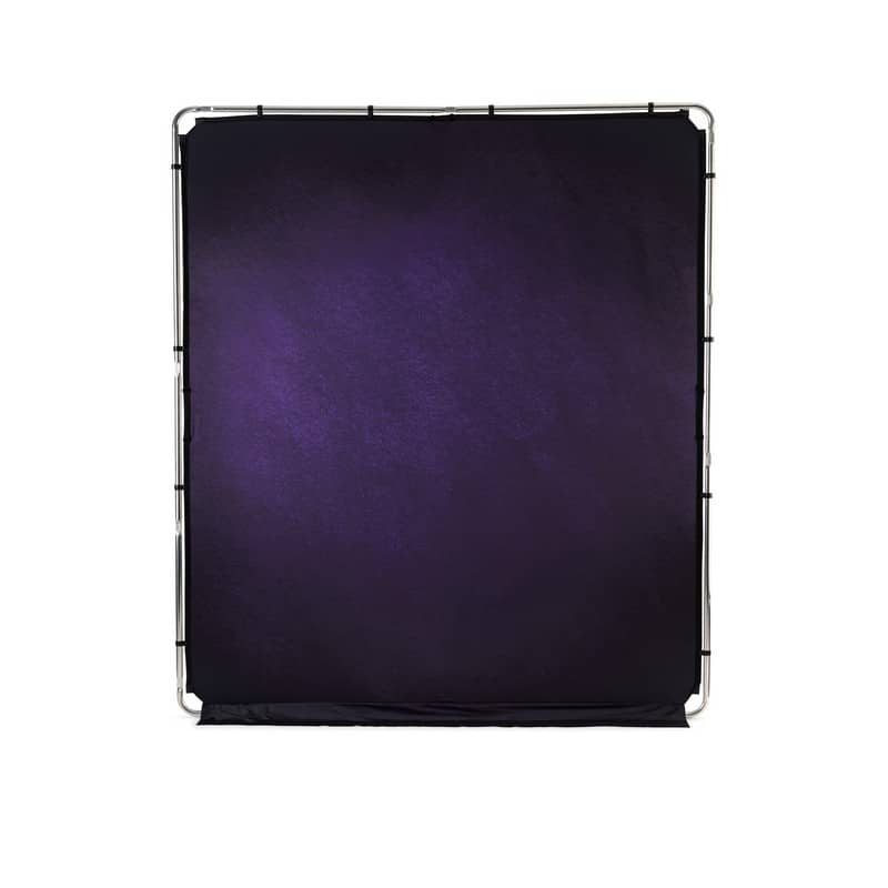 Manfrotto EzyFrame Vintage pozadina 2x2.3m Aubergine / s okvirom