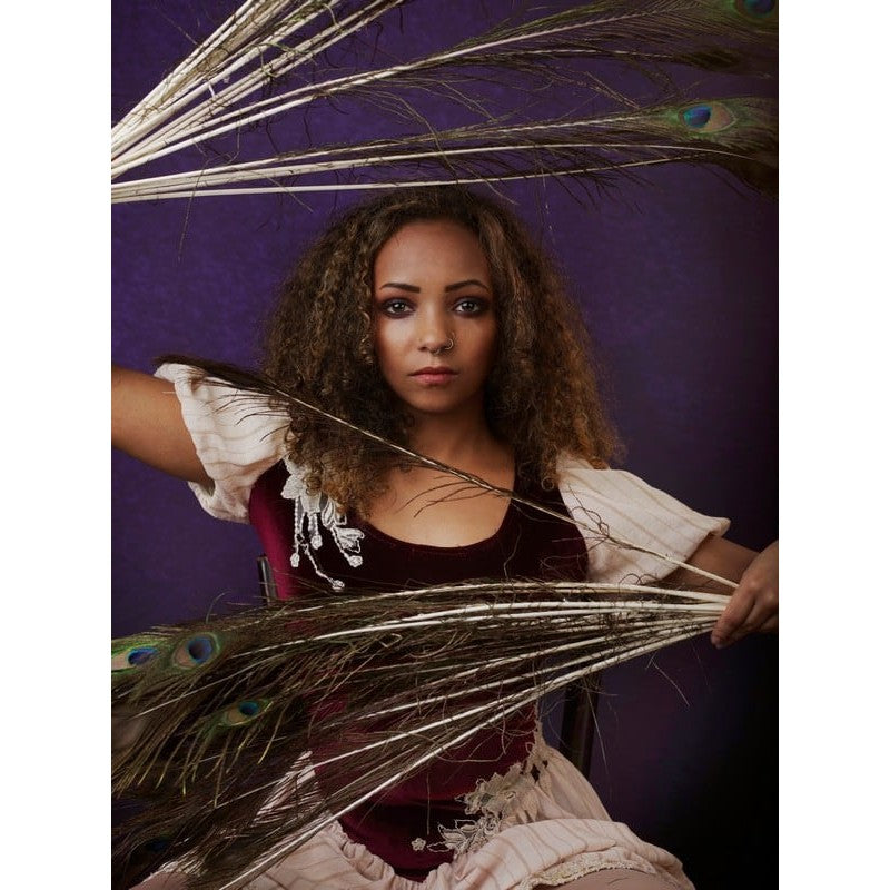 Manfrotto EzyFrame Vintage pozadina 2x2.3m Aubergine / s okvirom