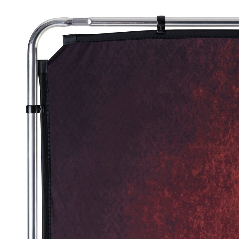 Manfrotto EzyFrame Vintage pozadina 2x2.3m Crimson / s okvirom