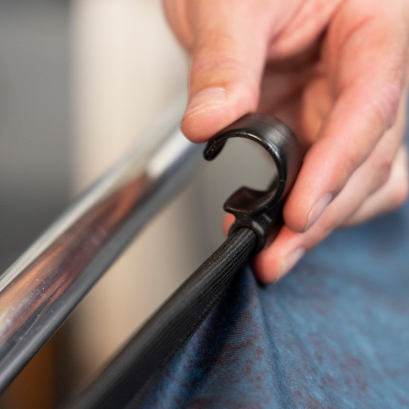 Manfrotto EzyFrame Vintage pozadina 2x2.3m Ink / s okvirom