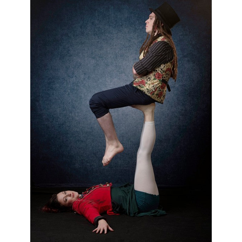 Manfrotto EzyFrame Vintage pozadina 2x2.3m Ink / s okvirom