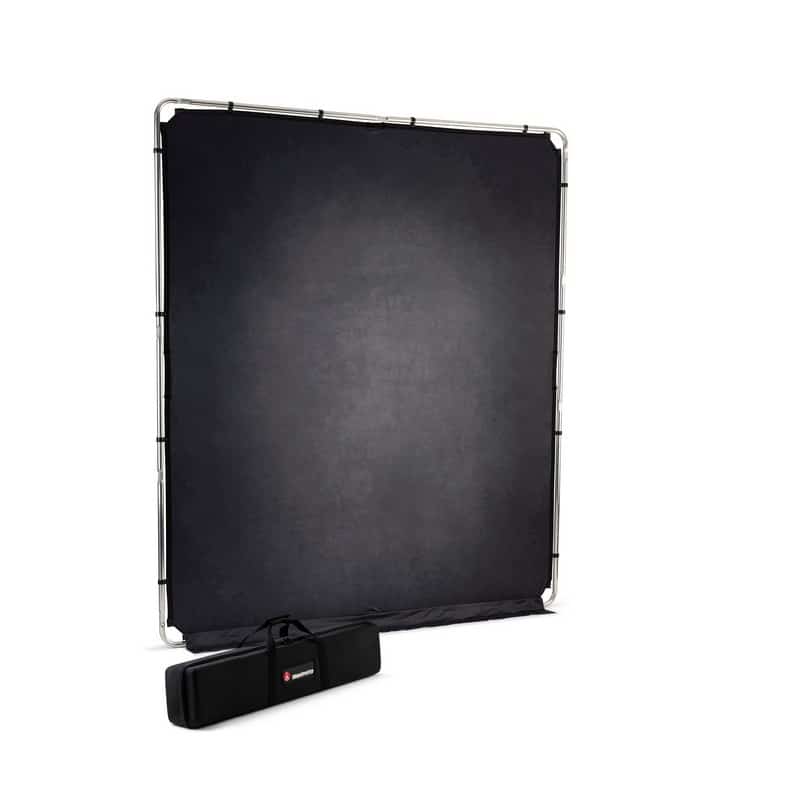 Manffrotto EzyFrame Vintage pozadina 2x2.3m Pewter / s okvirom